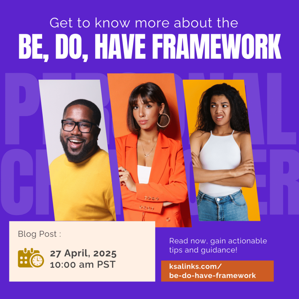 Be Do Have Framework - personal growth framework